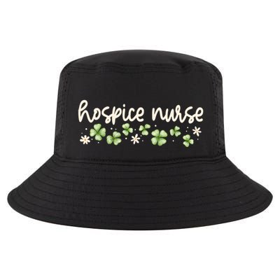 Hospice Aide Nurse St Patricks Day Medical Lucky Clover Gift Cool Comfort Performance Bucket Hat