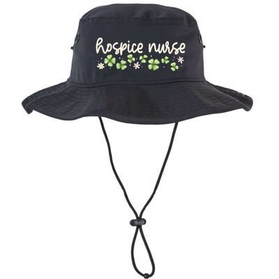 Hospice Aide Nurse St Patricks Day Medical Lucky Clover Gift Bucket Hat