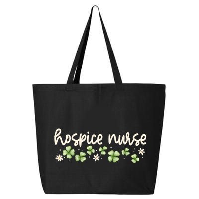 Hospice Aide Nurse St Patricks Day Medical Lucky Clover Gift 25L Jumbo Tote