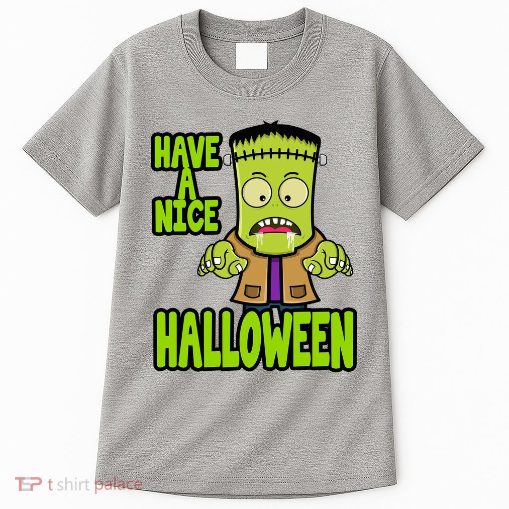 Have A Nice Halloween Frankenstein Monster Tall T-Shirt