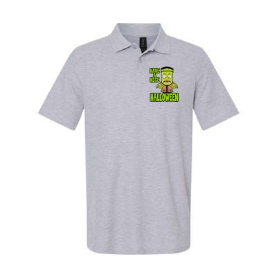 Have A Nice Halloween Frankenstein Monster Polo
