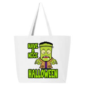 Have A Nice Halloween Frankenstein Monster 25L Jumbo Tote