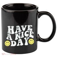 Have A Nice Day Smile 11oz C Handle Ceramic Mug