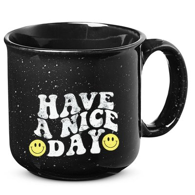 Have A Nice Day Smile 15oz Campfire Ceramic Mug