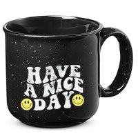 Have A Nice Day Smile 15oz Campfire Ceramic Mug