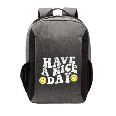 Have A Nice Day Smile Vector Backpack