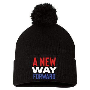 Harris A New Way Forward Pom Pom 12in Knit Beanie