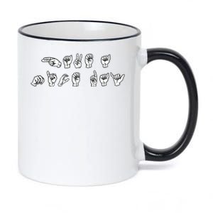 Have A Nice Day American Sign Language Asl Teacher Student Meaningful Gift 11oz Black Color Changing Mug