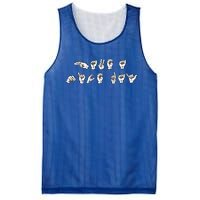 Have A Nice Day American Sign Language Asl Teacher Student Meaningful Gift Mesh Reversible Basketball Jersey Tank