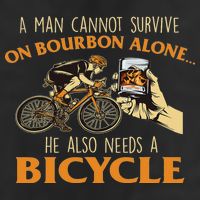 He Also Needs A Bicycle Cycling Biker Bicyclist Cyclist Trucker Hat