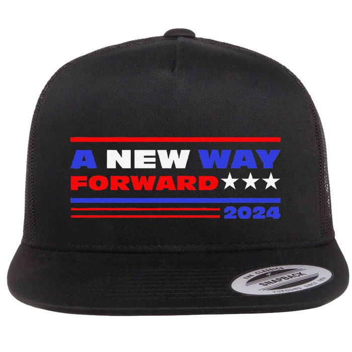 Harris A New Way Forward Flat Bill Trucker Hat