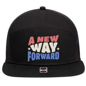 Harris A New Way Forward 7 Panel Mesh Trucker Snapback Hat