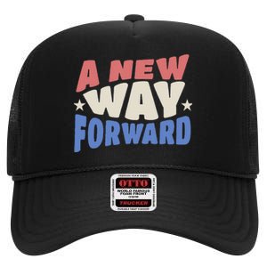 Harris A New Way Forward High Crown Mesh Back Trucker Hat