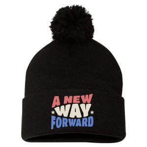 Harris A New Way Forward Pom Pom 12in Knit Beanie