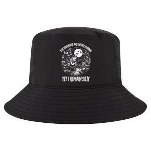 Horrors Are Never Ending Yet I Remain Silly Frog Cool Comfort Performance Bucket Hat