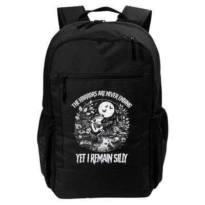Horrors Are Never Ending Yet I Remain Silly Frog Backpack