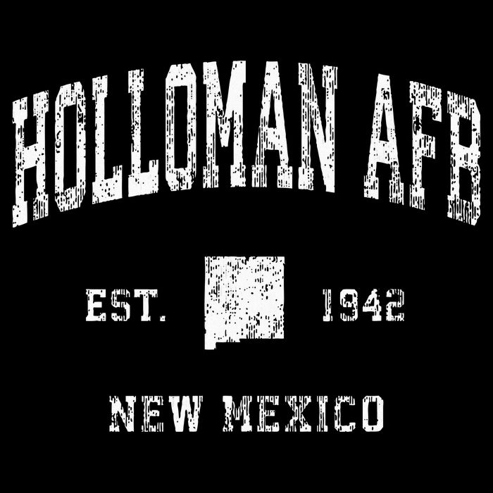 Holloman Afb New Mexico Nm Vintage Athletic Sports Design Backpack