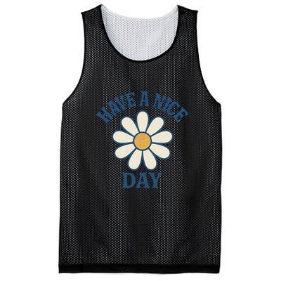 Have a Nice Day Mesh Reversible Basketball Jersey Tank