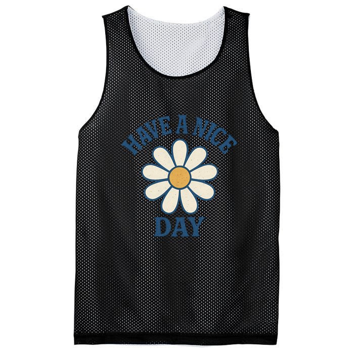 Have a Nice Day Mesh Reversible Basketball Jersey Tank