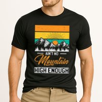 Hiker Aint No Mountain High Enough Hiking Trip Hiker Cooling Performance Crew T-Shirt
