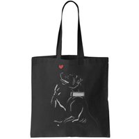 Hand Draw Pitbull Bag