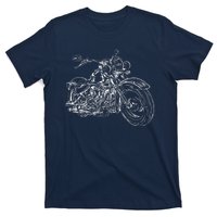 Hand Drawn Motorcycle T-Shirt