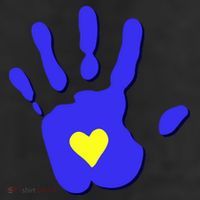 Hand Heart Down Syndrome Awareness Beanie