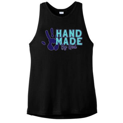 Hand Made God Ladies PosiCharge Tri-Blend Wicking Tank