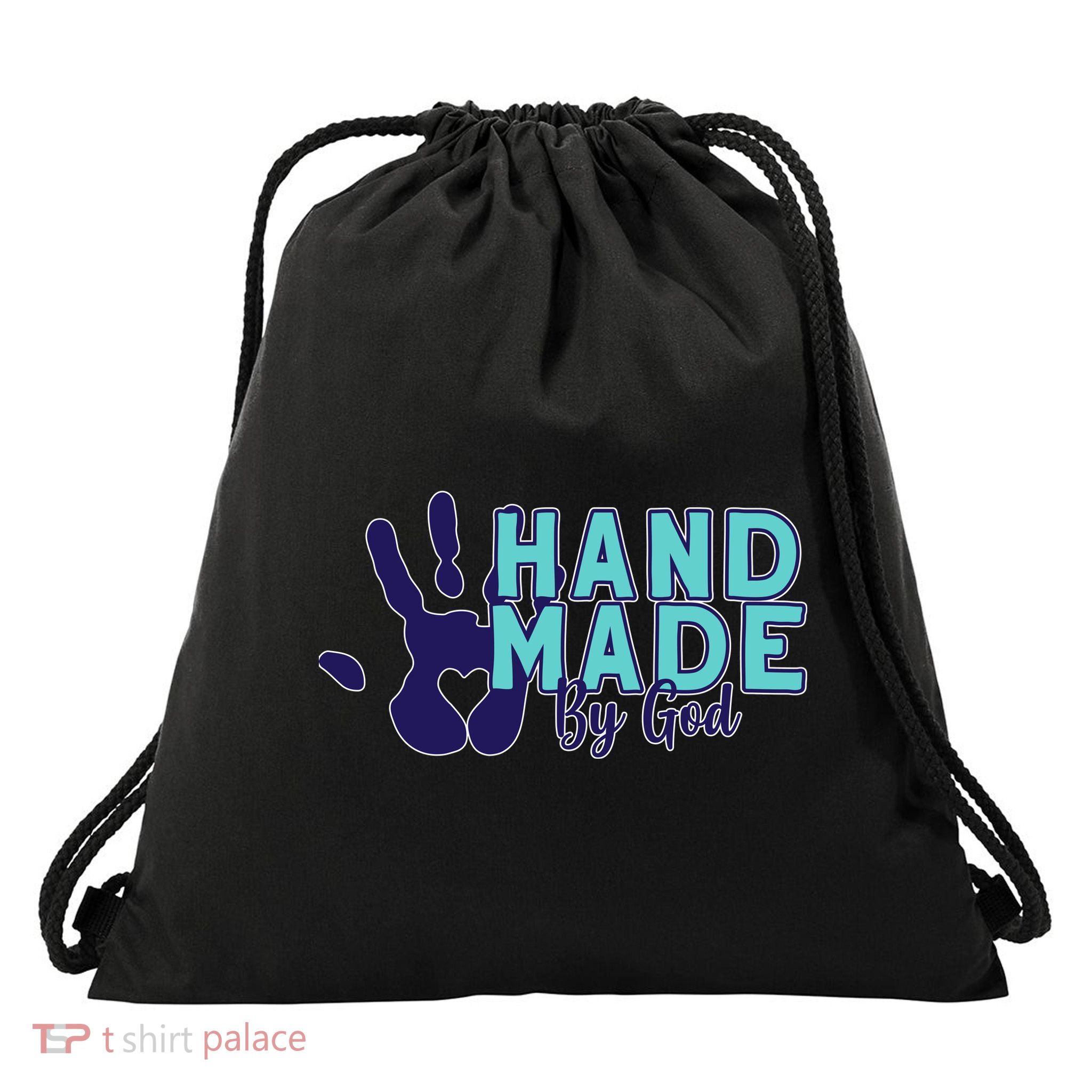 Hand Made God Drawstring Bag