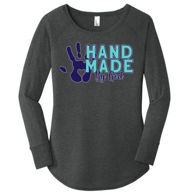 Hand Made God Women's Perfect Tri Tunic Long Sleeve Shirt