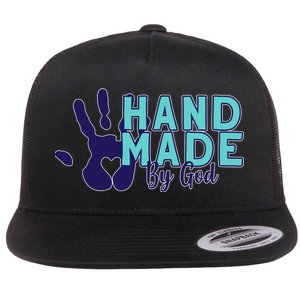 Hand Made God Flat Bill Trucker Hat