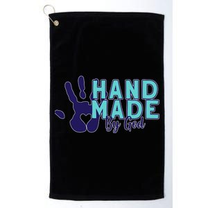 Hand Made God Platinum Collection Golf Towel