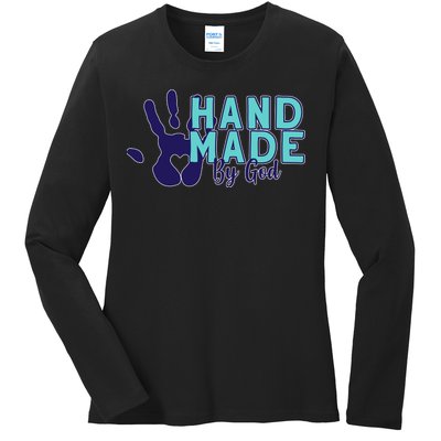 Hand Made God Ladies Long Sleeve Shirt