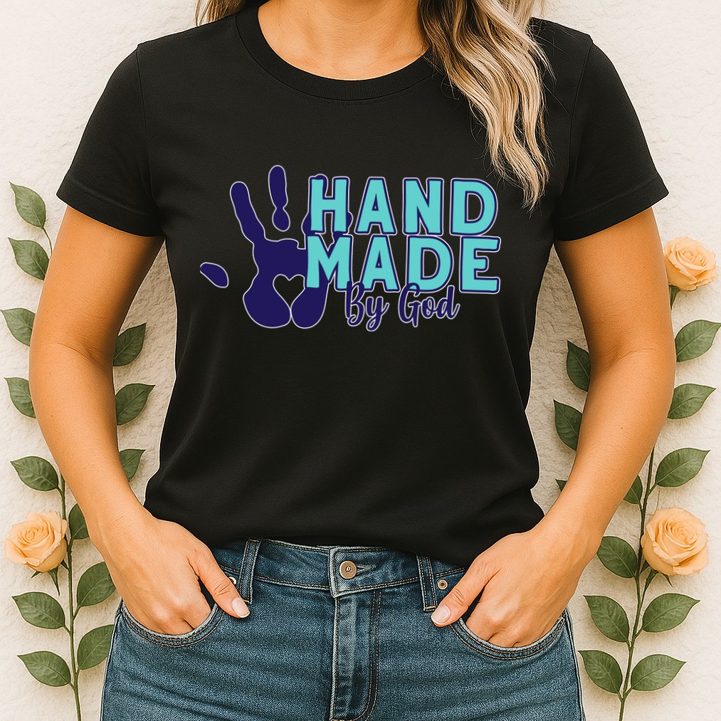 Hand Made God Womens T-Shirt