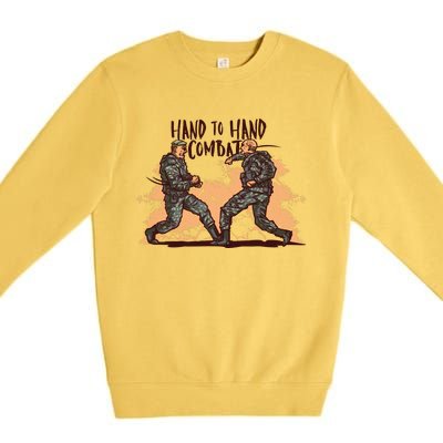 Hand To Hand Combat Army Premium Crewneck Sweatshirt