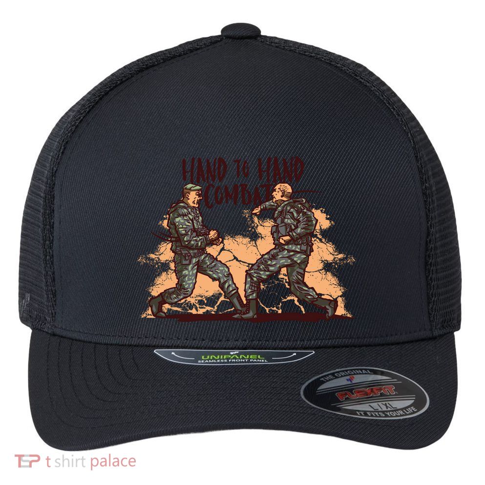 Hand To Hand Combat Army Flexfit Unipanel Trucker Cap