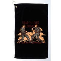 Hand To Hand Combat Army Golf Towel
