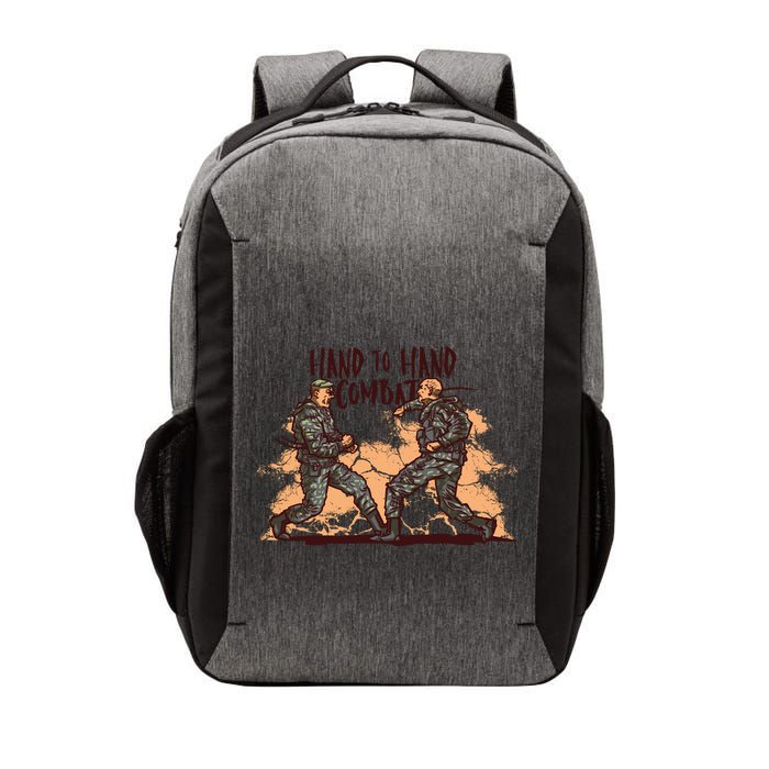 Hand To Hand Combat Army Vector Backpack