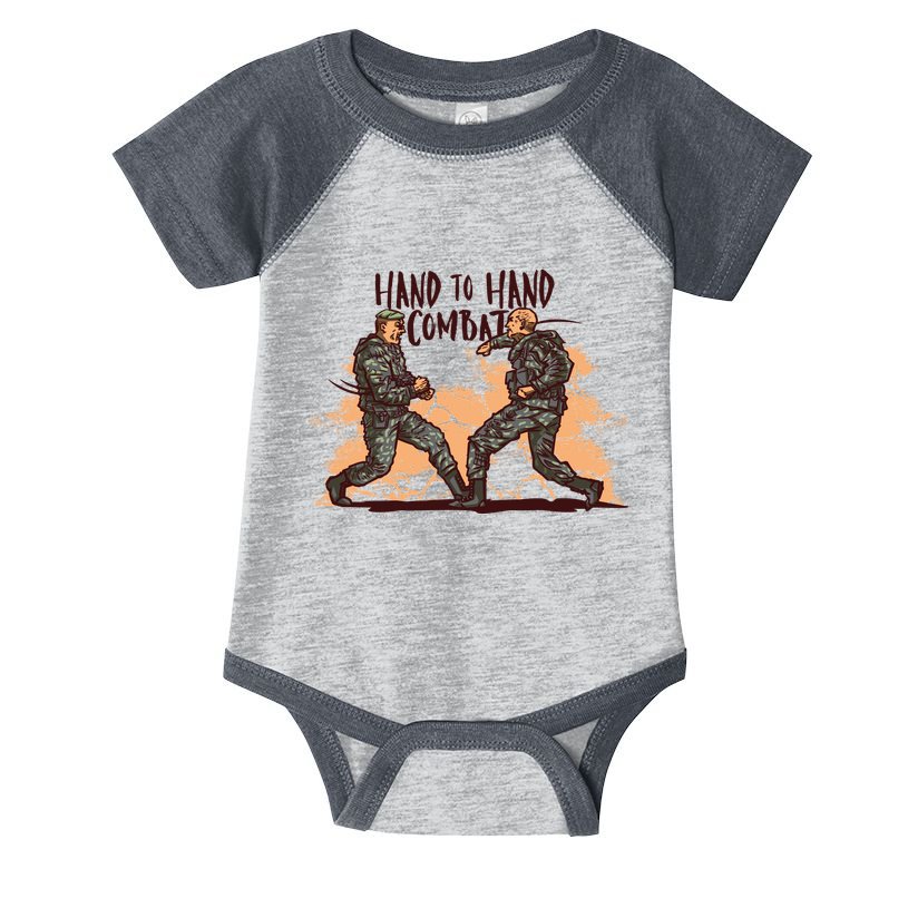 Hand To Hand Combat Army Infant Baby Jersey Bodysuit