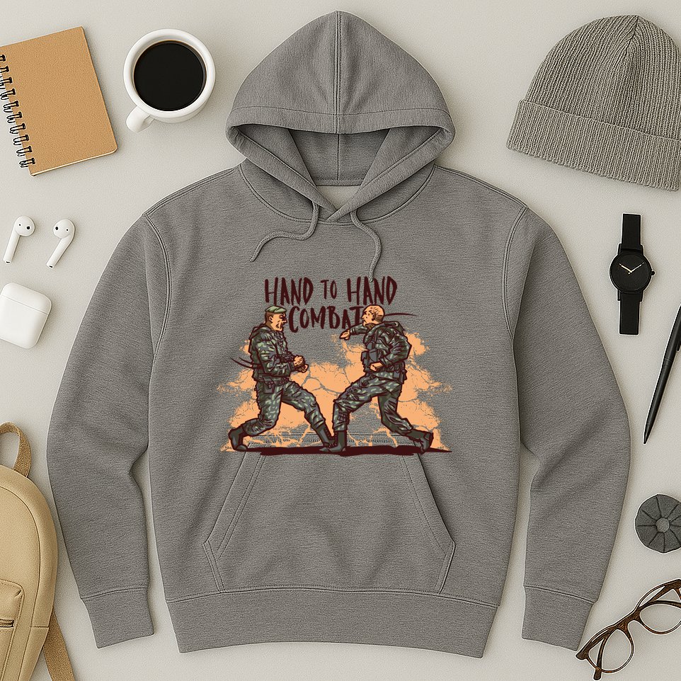 Hand To Hand Combat Army Hoodie