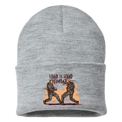 Hand To Hand Combat Army Sustainable Knit Beanie