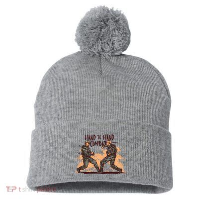 Hand To Hand Combat Army Pom Pom 12in Knit Beanie