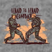 Hand To Hand Combat Army Pom Pom 12in Knit Beanie