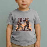 Hand To Hand Combat Army Toddler T-Shirt