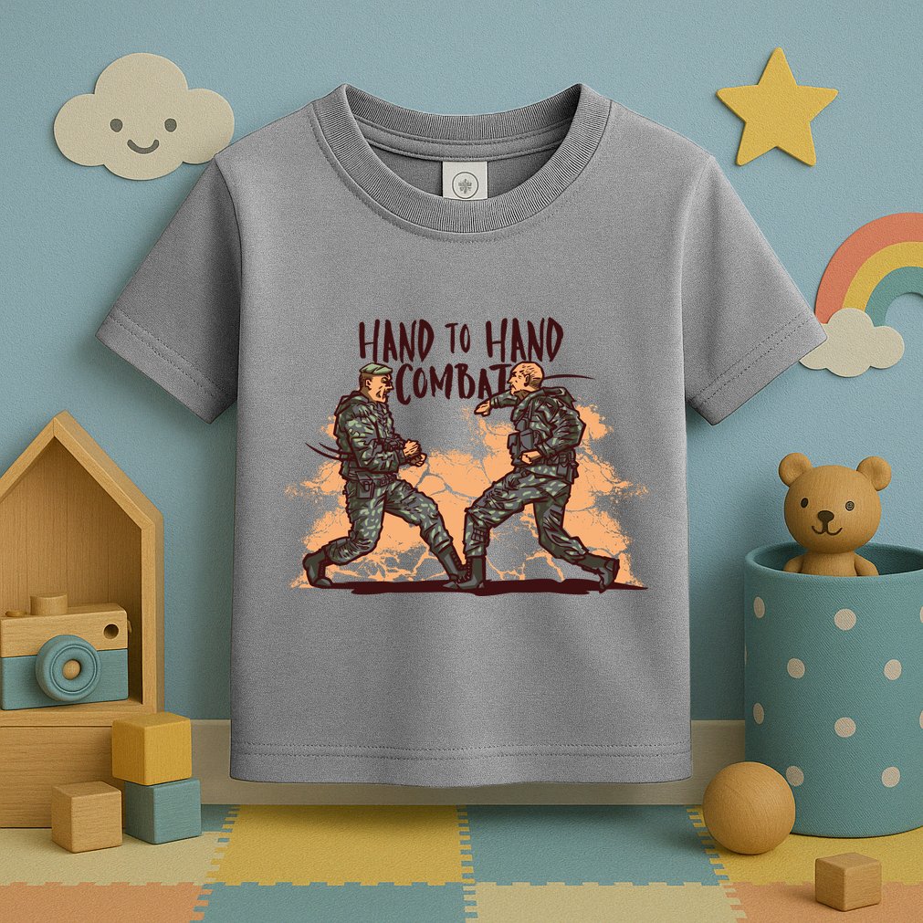 Hand To Hand Combat Army Toddler T-Shirt