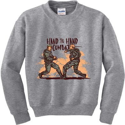 Hand To Hand Combat Army Kids Sweatshirt