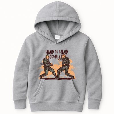 Hand To Hand Combat Army Kids Hoodie