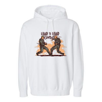 Hand To Hand Combat Army Garment-Dyed Fleece Hoodie