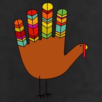 Hand Turkey Thanksgiving Day Beanie