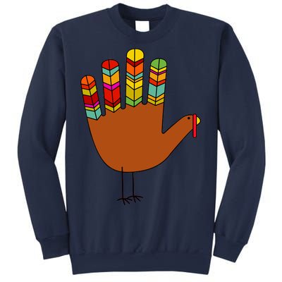 Hand Turkey Thanksgiving Day Sweatshirt